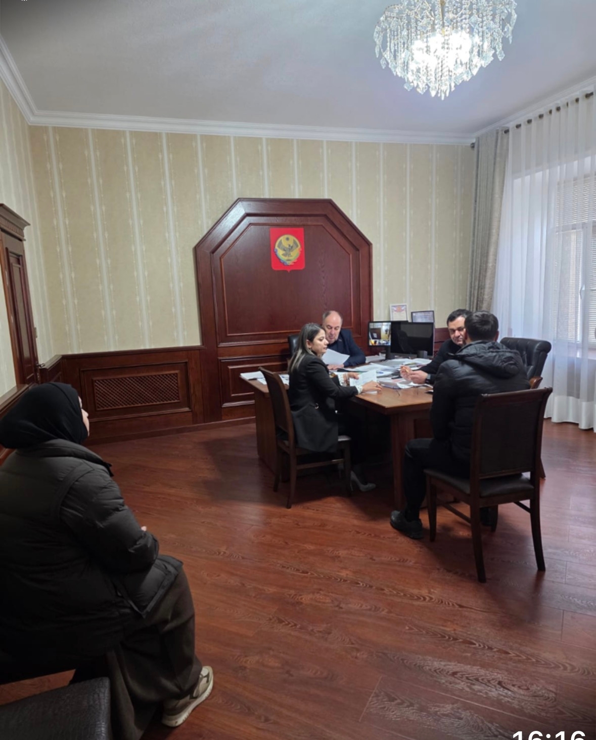 В управлении социальной защиты населения депутат Народного Собрания РД партии «Единая Россия» Руслан Ибрагимов провёл выездной приём граждан.