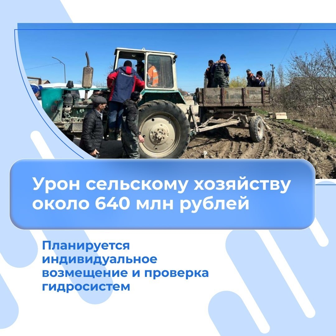 Министры доложили президенту о ходе работ по устранению последствий чрезвычайной ситуации в Дагестане и мерах поддержки пострадавших